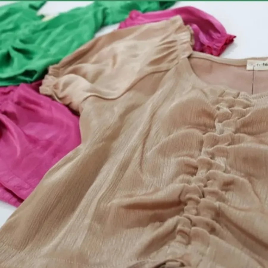 شومیز ساتن ترک