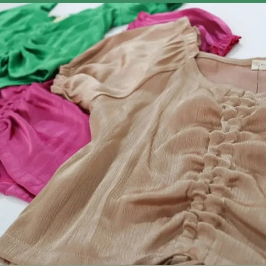 شومیز ساتن ترک