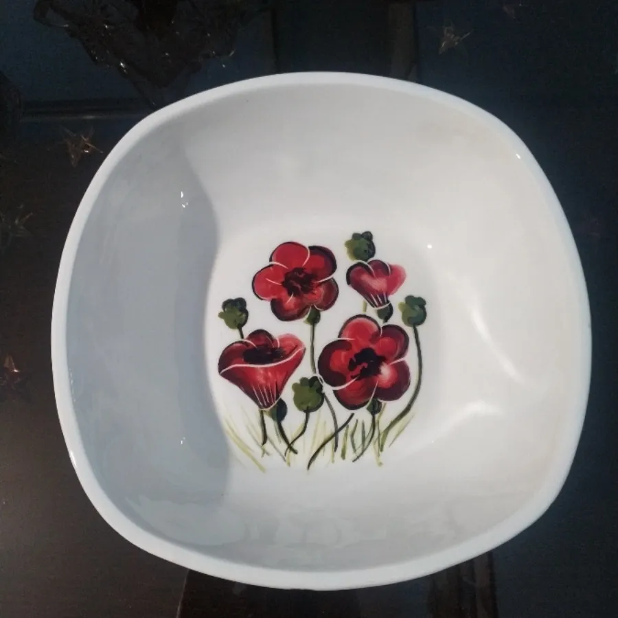 کاسه بشقاب سفالی