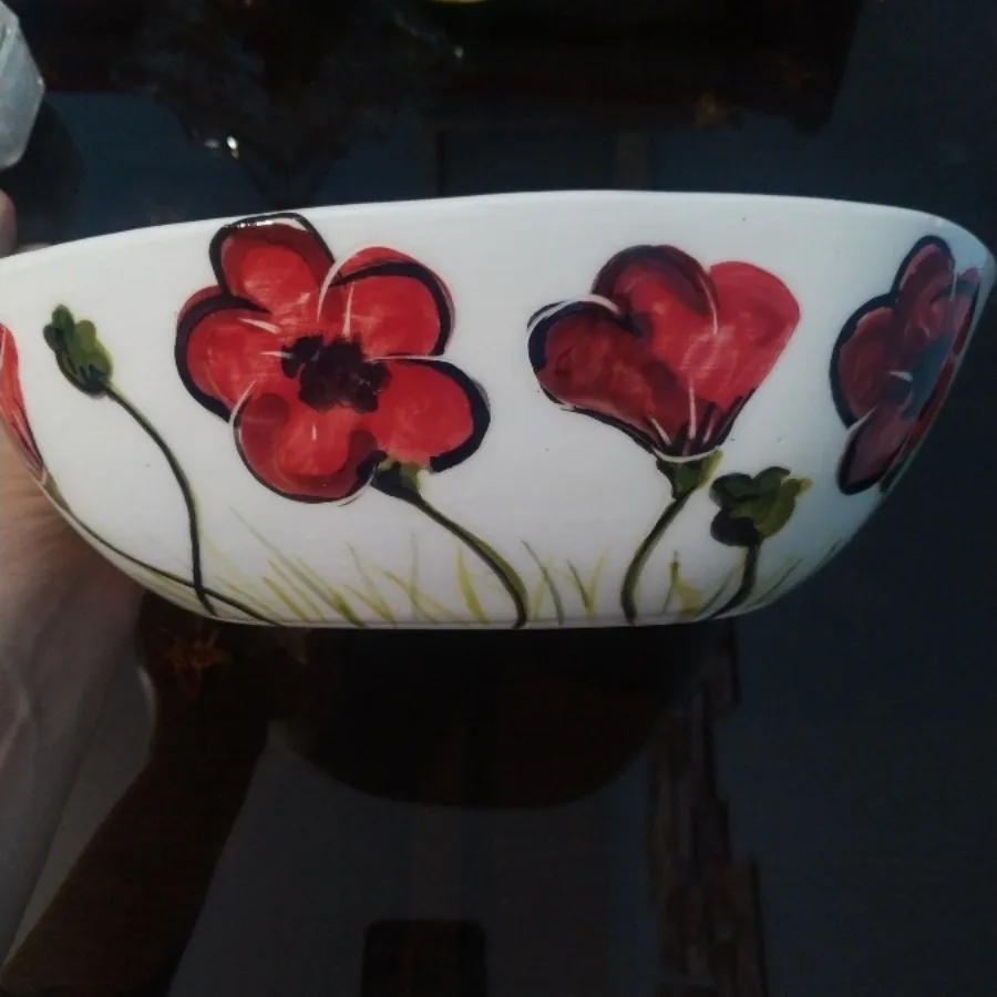 کاسه بشقاب سفالی