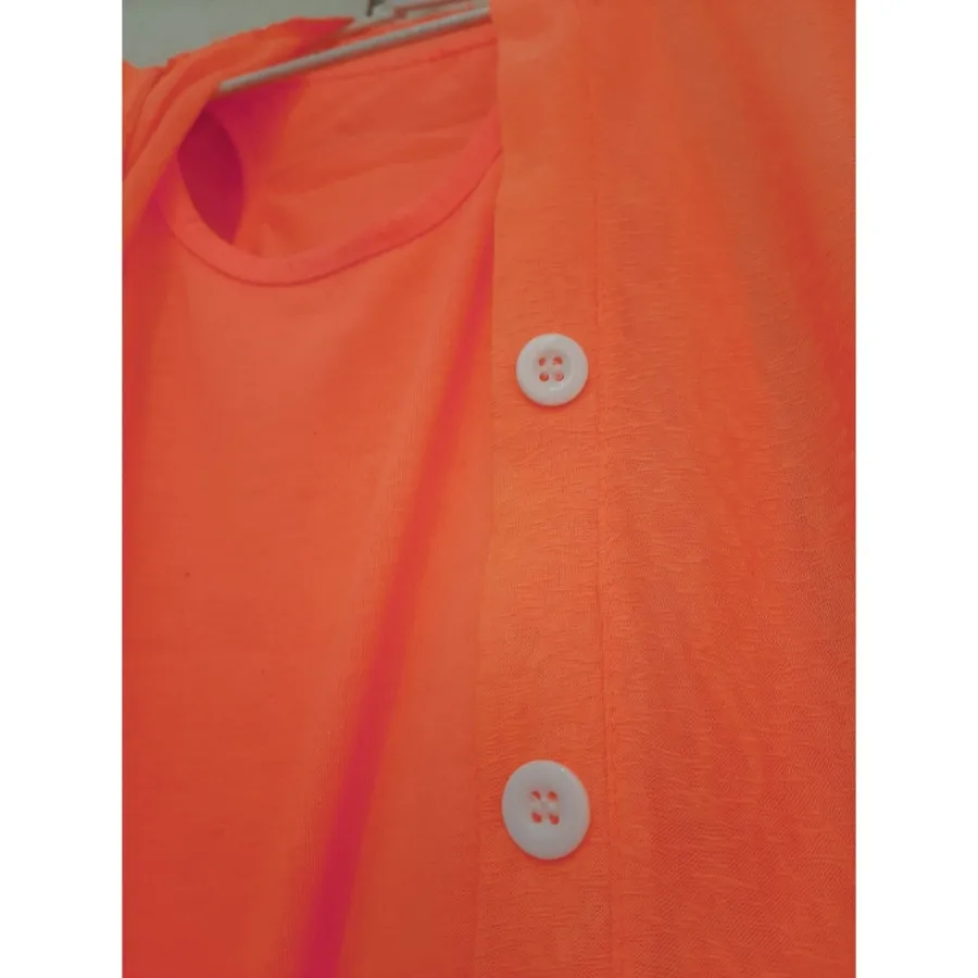 تاپ و رویه زنانه نارنجی