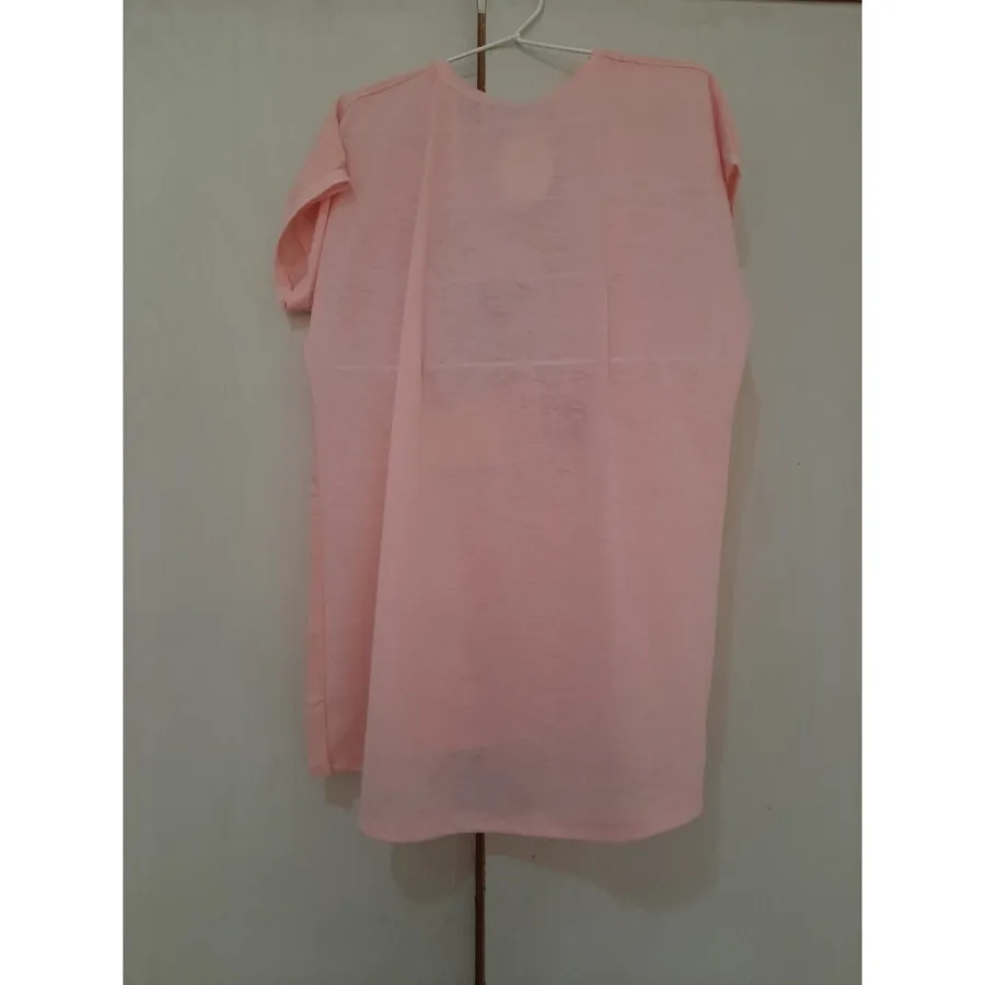 تیشرت حریر خنک صورتی