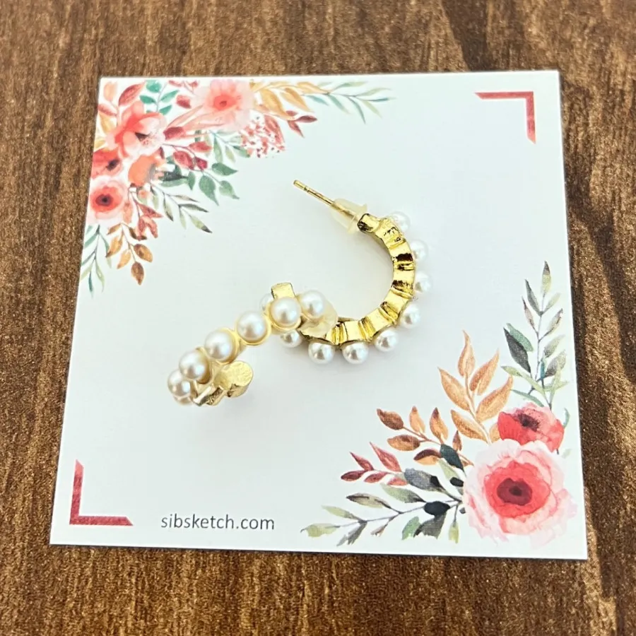 گوشواره مرواریدی