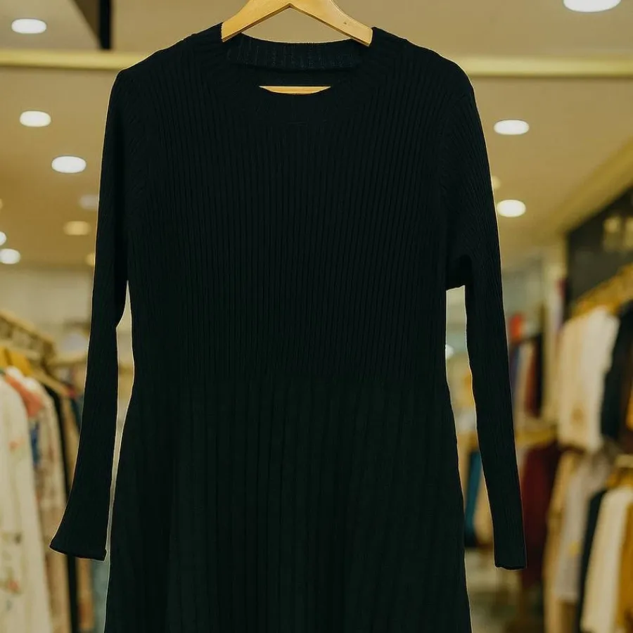 پیراهن بافت بلندگرم شیک