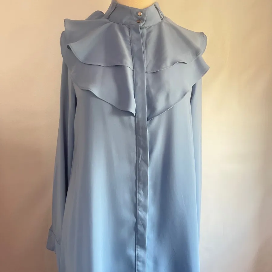 شومیز بلند آبی جذاب