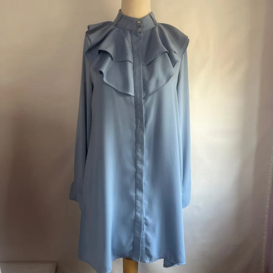 شومیز بلند آبی جذاب