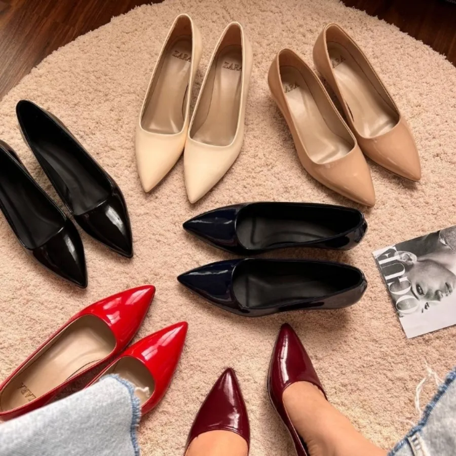 کفش مهمونی زنانه پاشنه 3