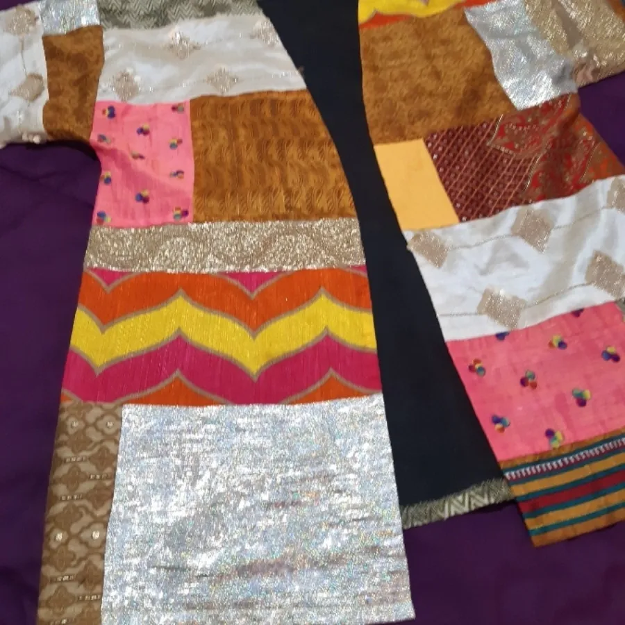 مانتو مجلسی چهل تیکه