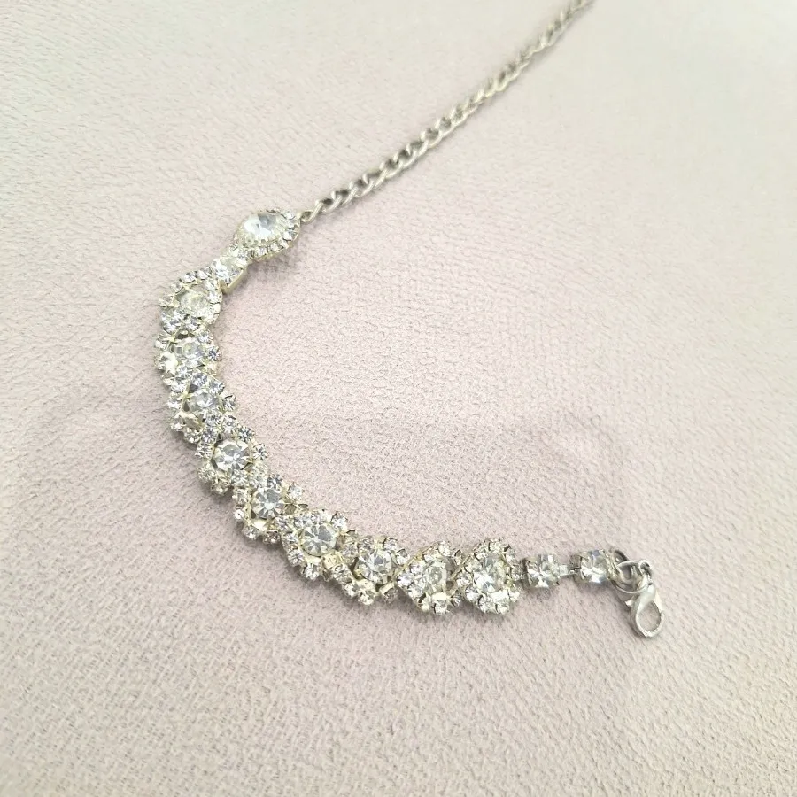 دستبند پابند نگین دار