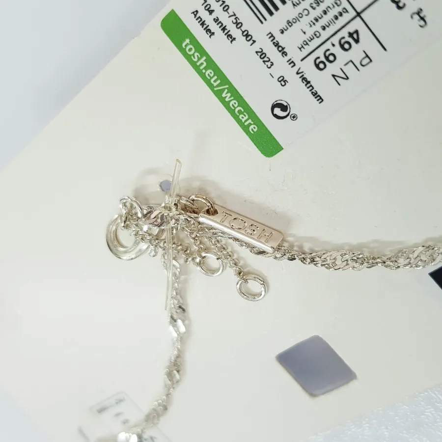 پابند روکش نقره tosh