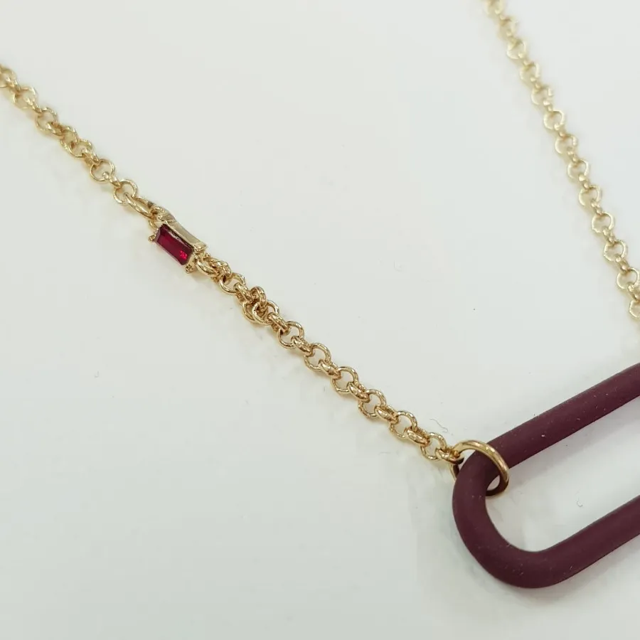 گردنبند روکش طلا Tosh