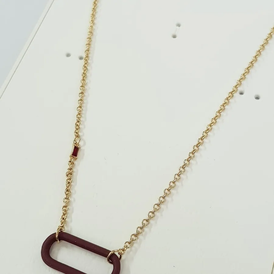 گردنبند روکش طلا Tosh