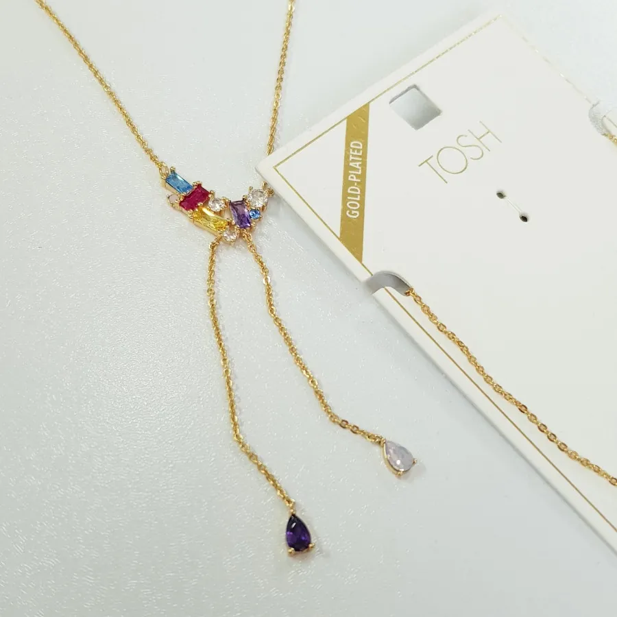 گردنبند آبکاری طلا Tosh