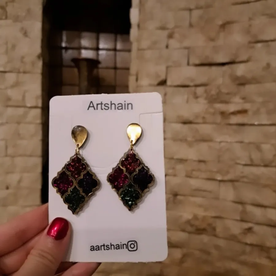 گوشواره دستساز