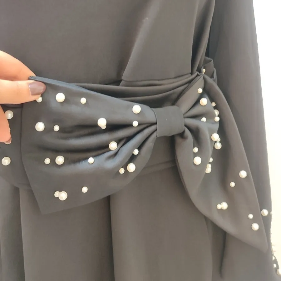 لباس مشکی مرواریدی