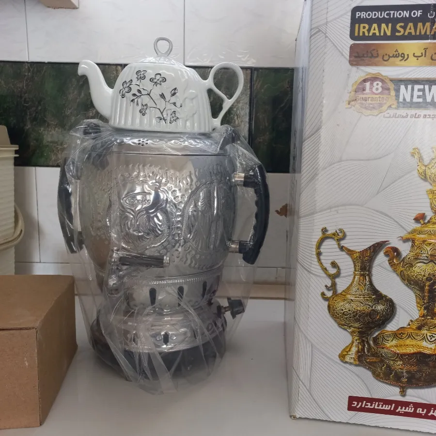 سماور گازی داخل کارتن آکب