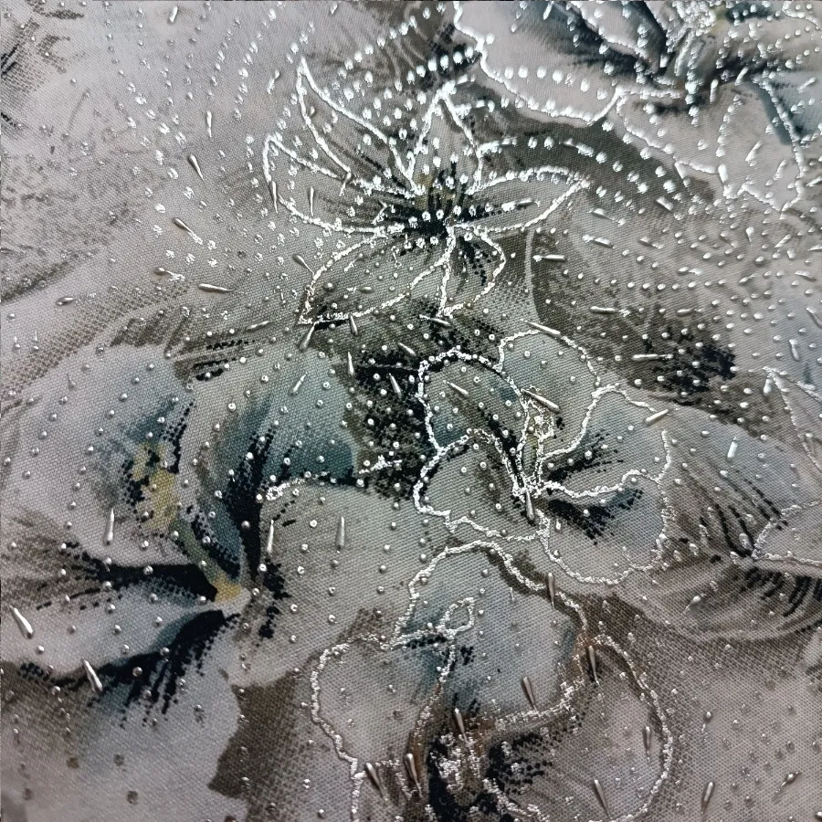 یک قواره پارچه چادر رنگی