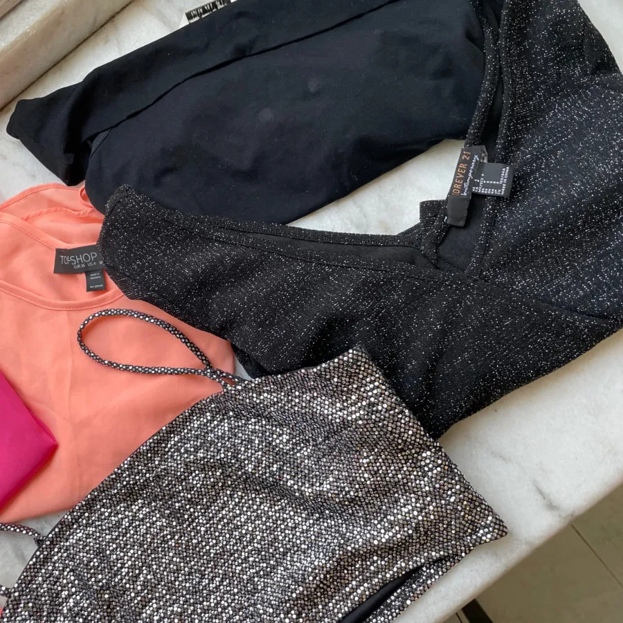 تعدادی تاپ بادی و نیم تنه