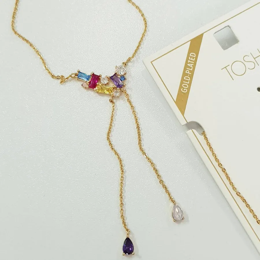 گردنبند آبکاری طلا tosh