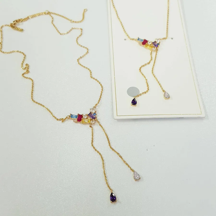 گردنبند آبکاری طلا tosh