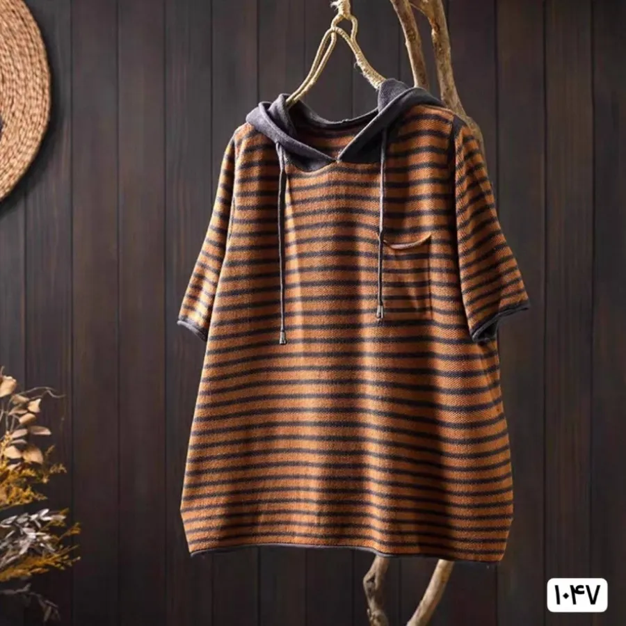 بافت آستین کوتاه گرم