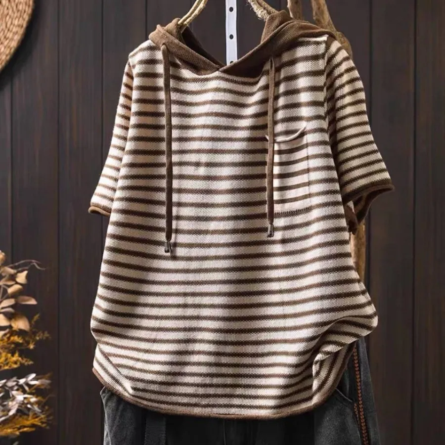 بافت آستین کوتاه گرم