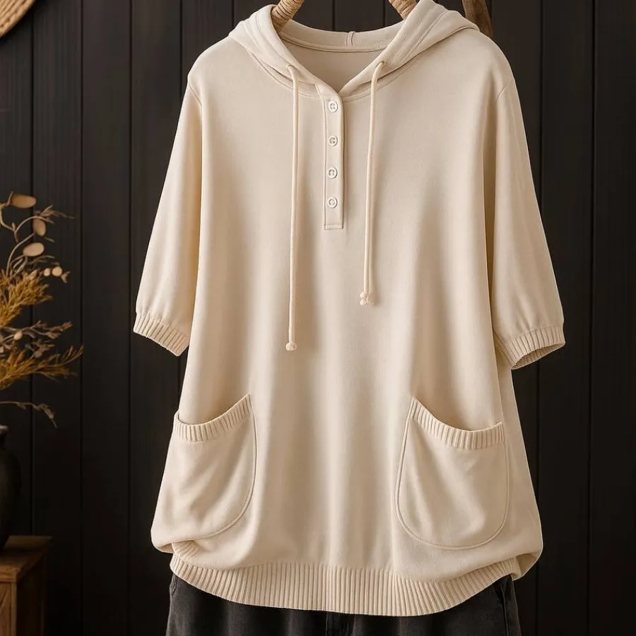 بافت آستین کوتاه گرم