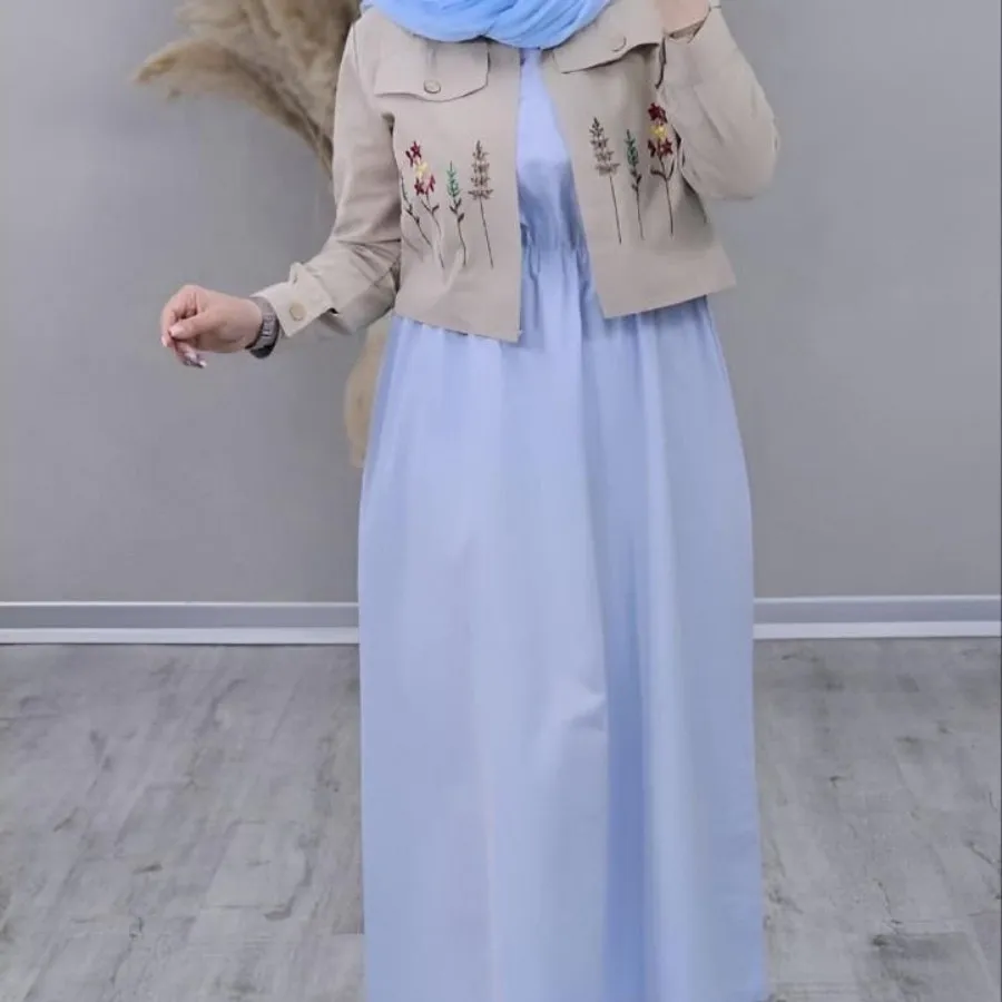 کت و سارافون گلدوزی