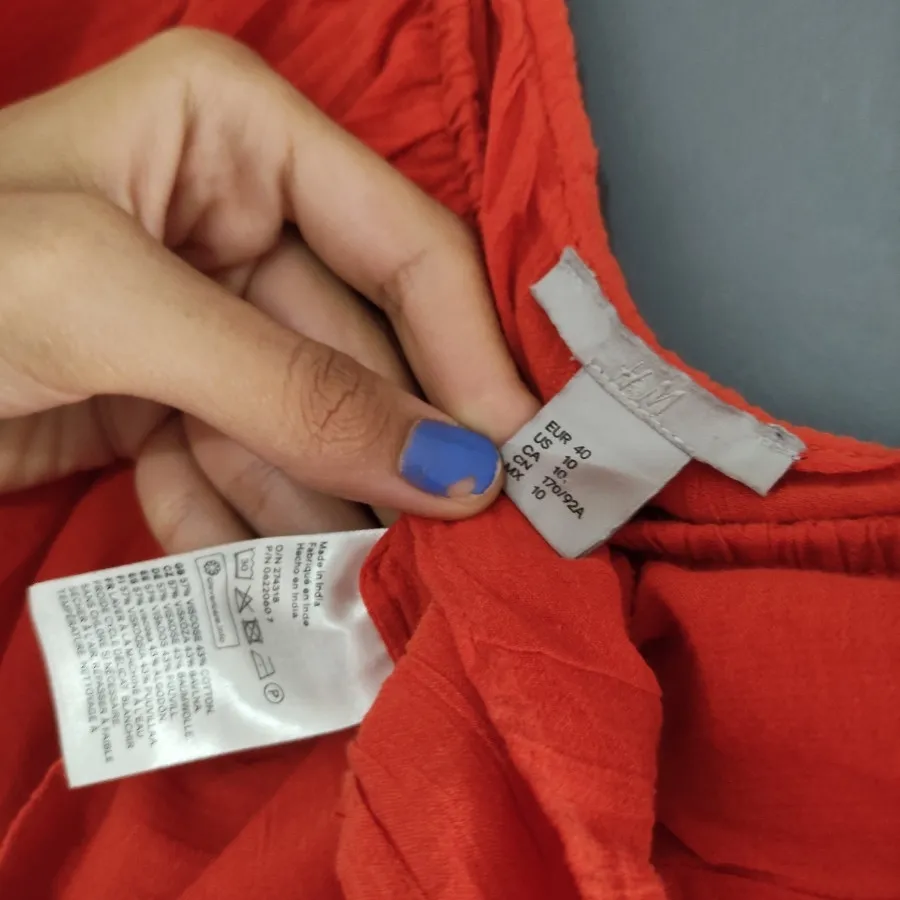 شومیز یقه رومی برند H&M