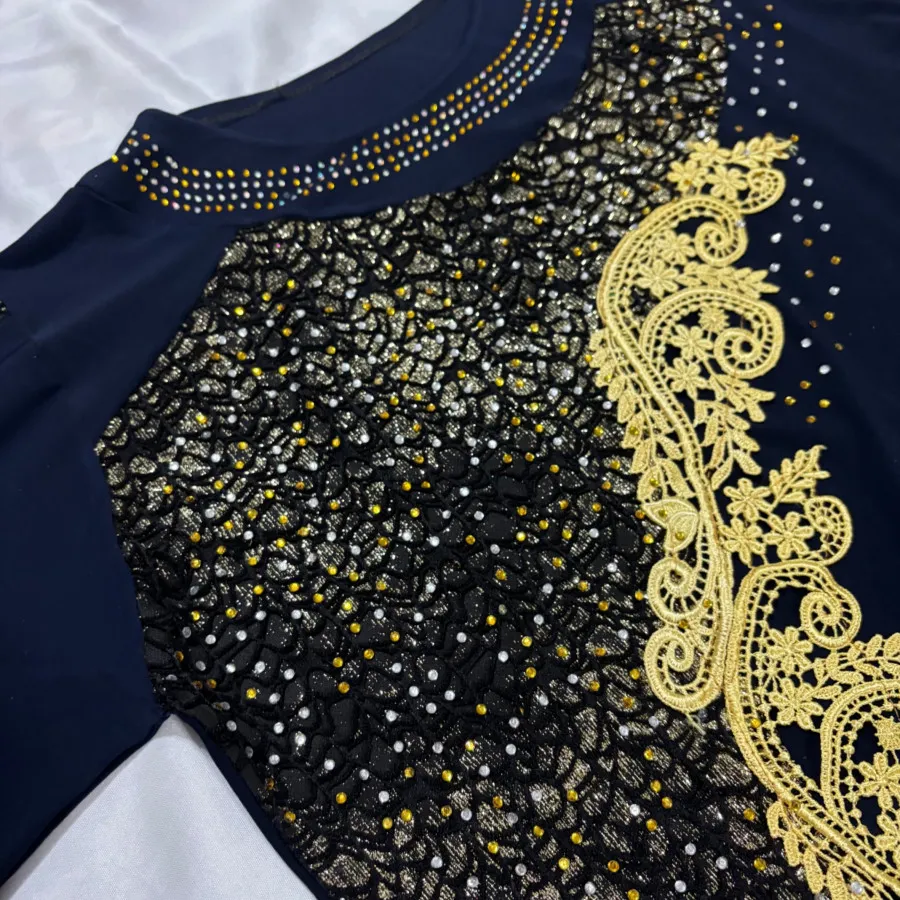 پیراهن نگین دار