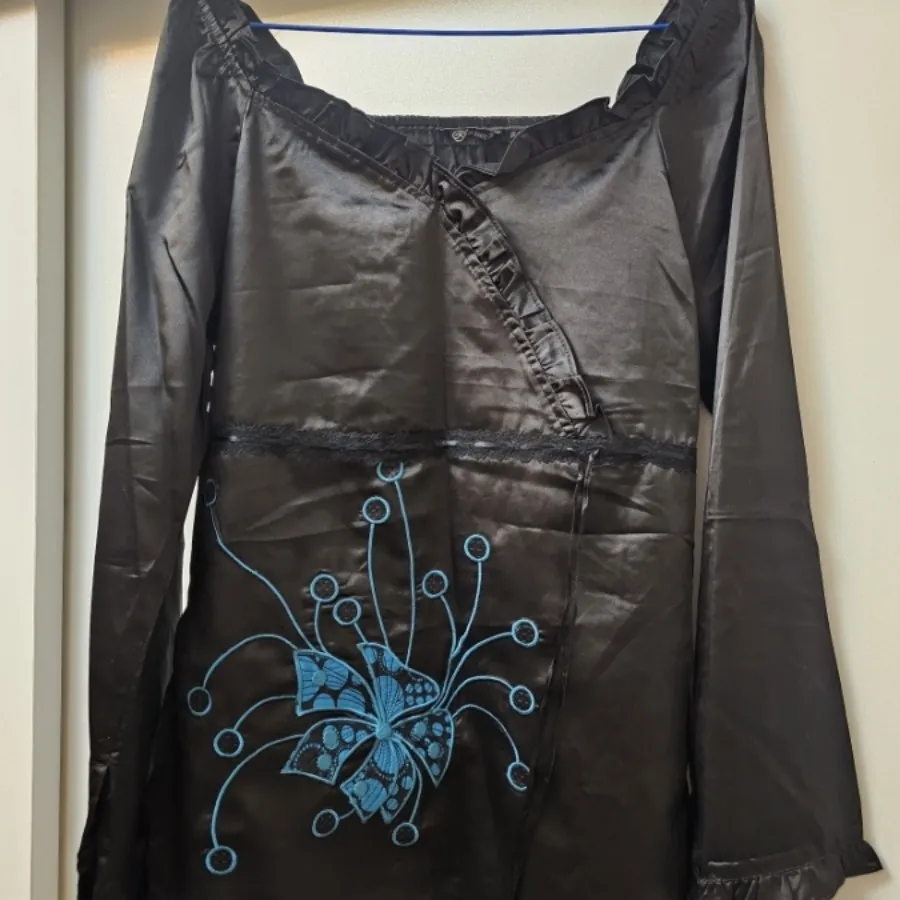 شومیز ساتن گلدوزی