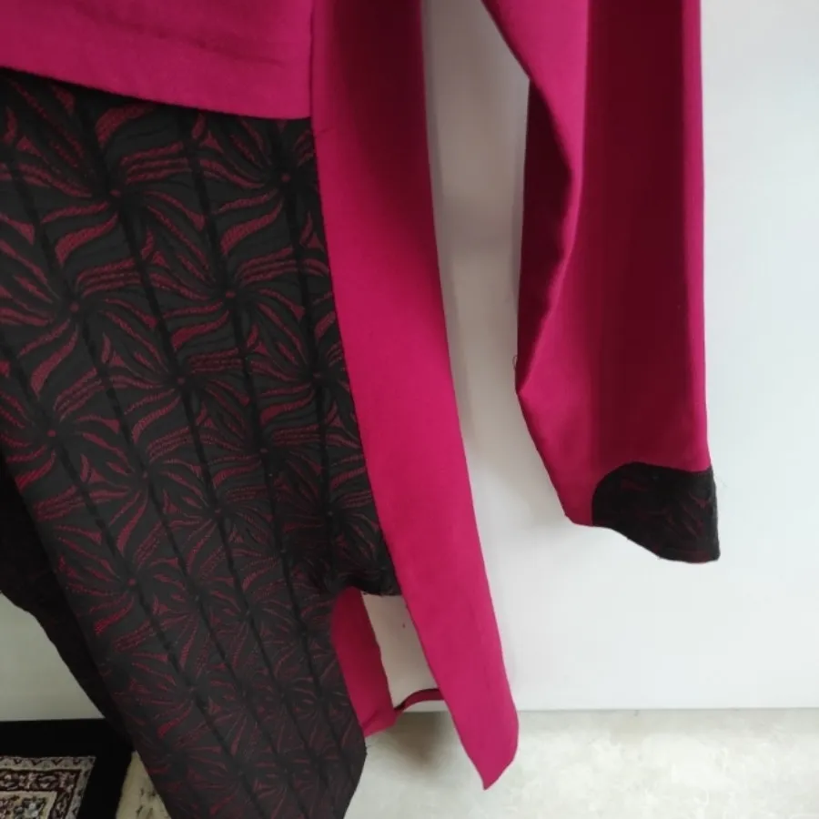 مانتو فری سایز پارچه ترک