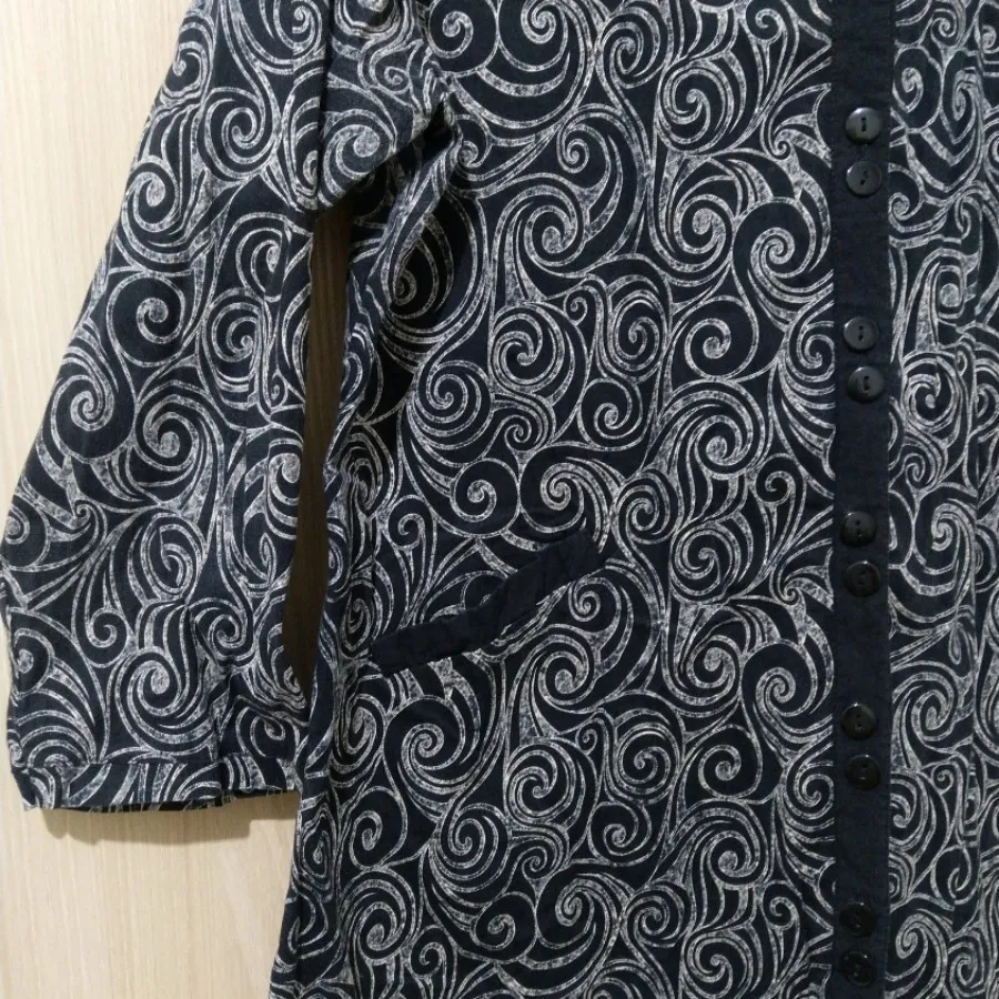 مانتو کژوال طرحدار