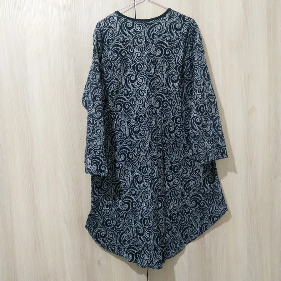 مانتو کژوال طرحدار