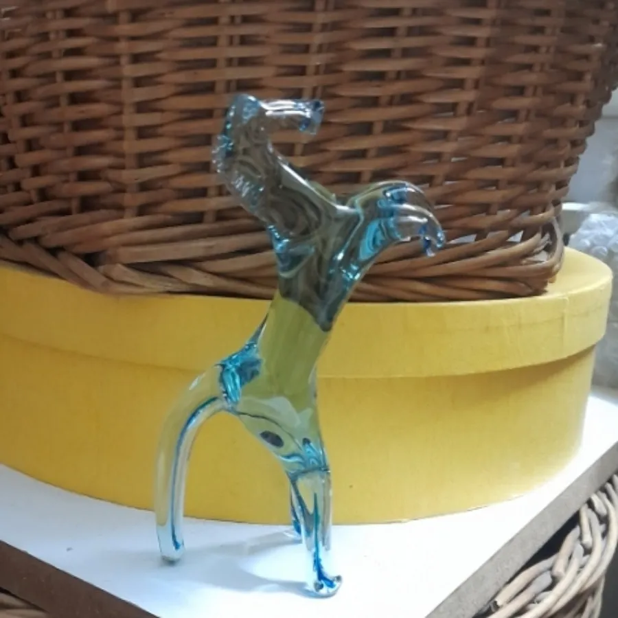 مجسمه اسب بلور قدیمی