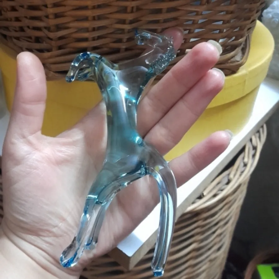 مجسمه اسب بلور قدیمی