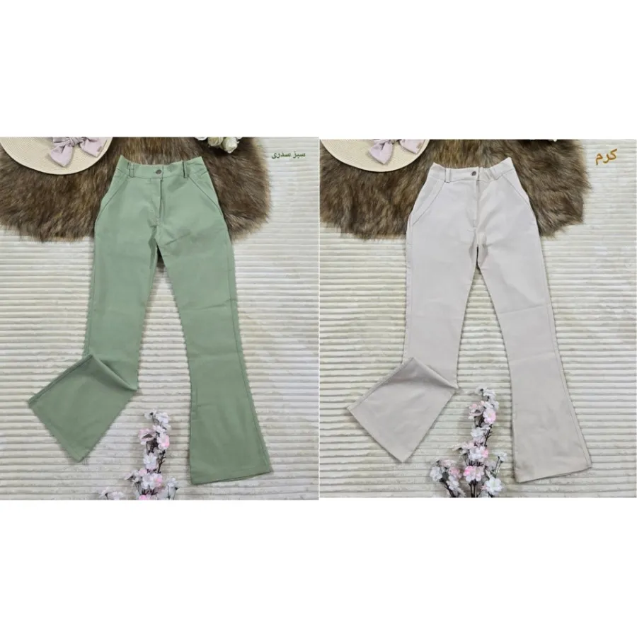 شلوار دمپا کتان