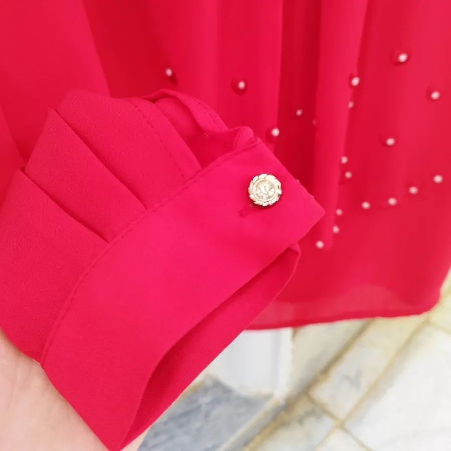 شومیز مجلسی قرمز