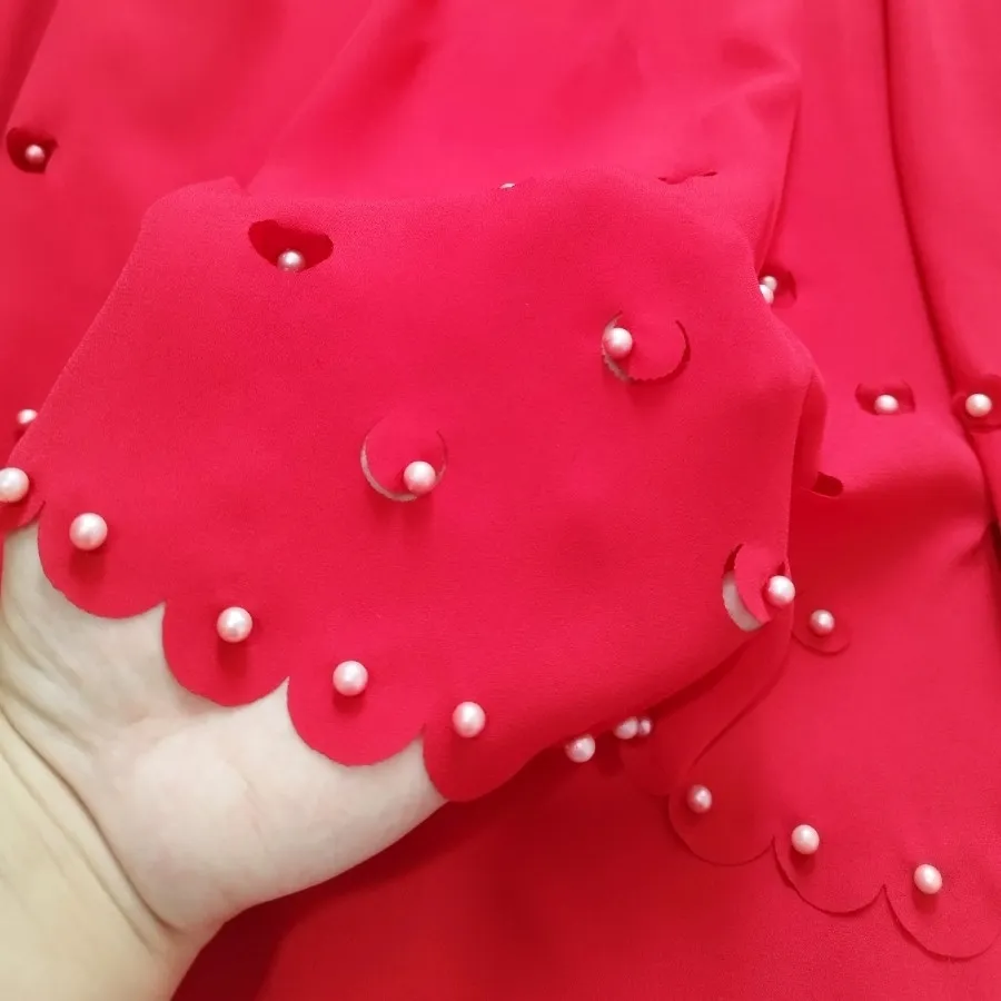 شومیز مجلسی قرمز