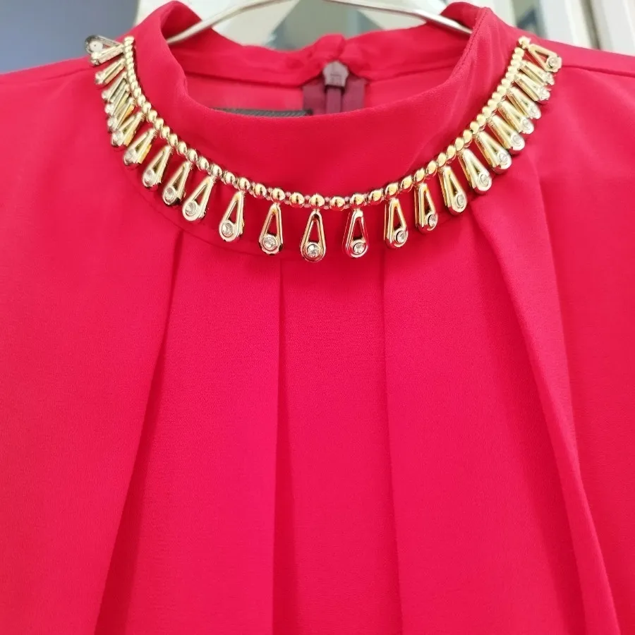 شومیز مجلسی قرمز