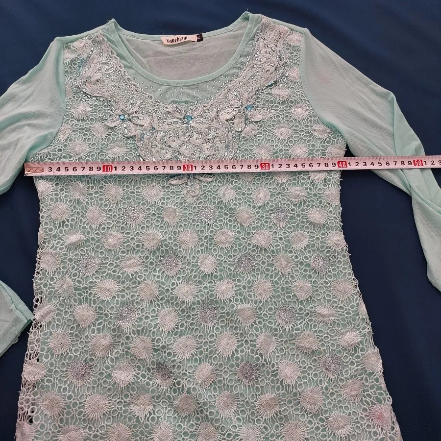 شومیز حریر کارشده