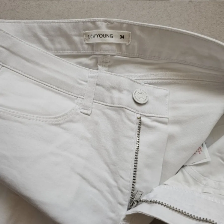 شلوار کتان ال سی واکیکی