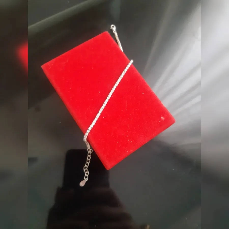 دستبند نقره تنیسی