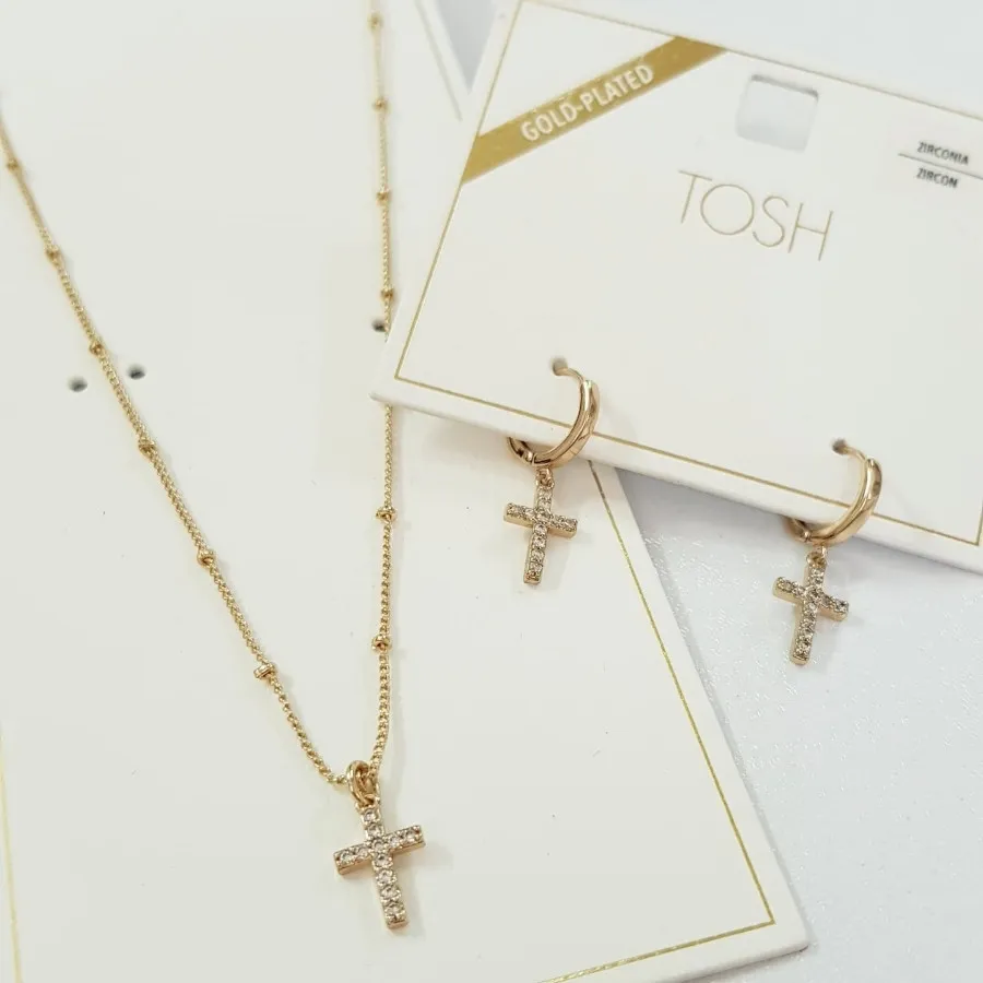 ست گردنبند گوشواره TOSH