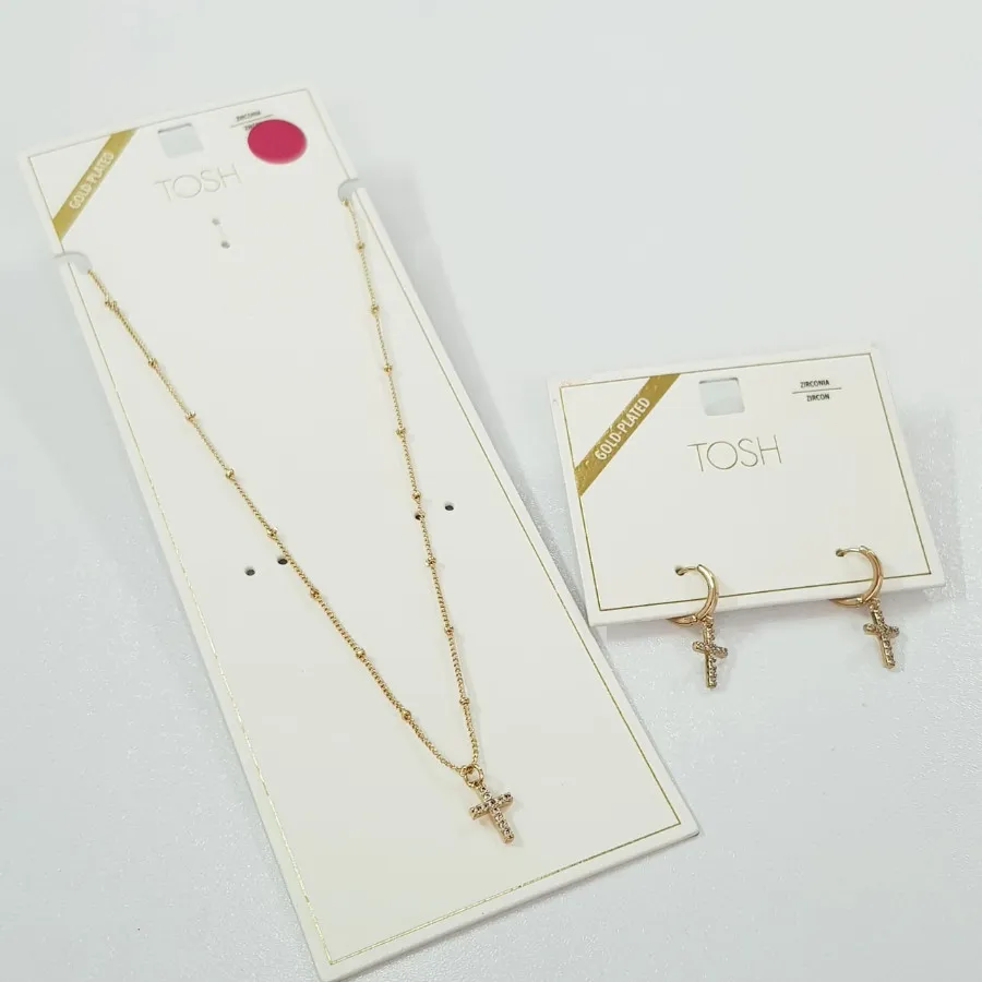 ست گردنبند گوشواره TOSH