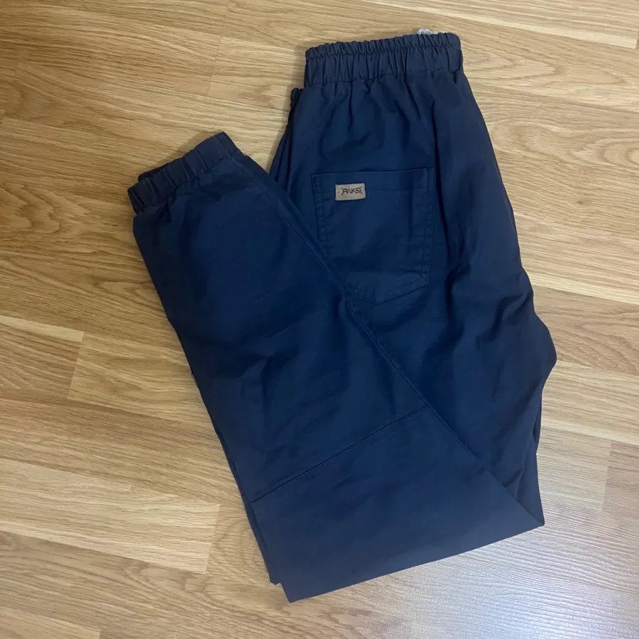 شلوار اسلش سرمه ای