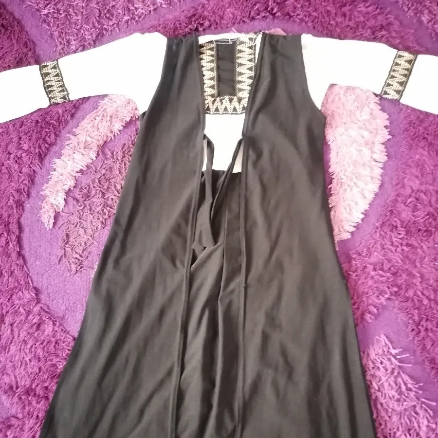 لباس سنتی دوتیکه مشکی