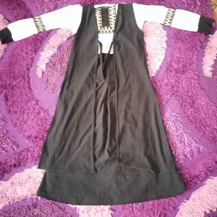 لباس سنتی دوتیکه مشکی