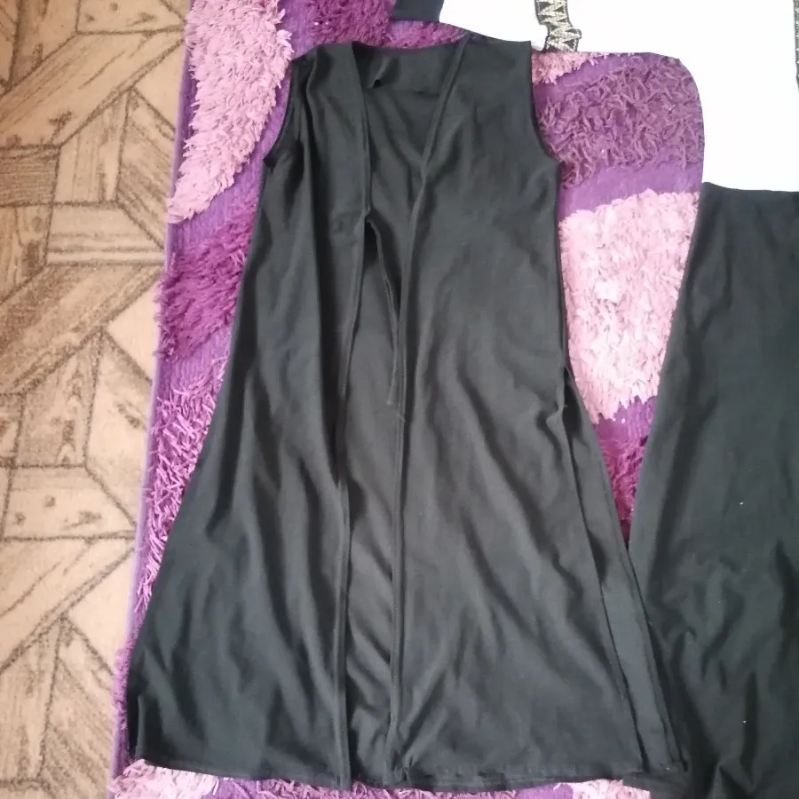 لباس سنتی دوتیکه مشکی