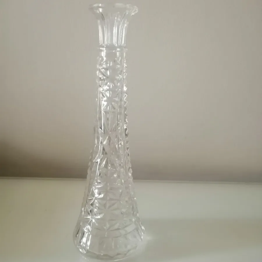 گلدان کریستال بلند